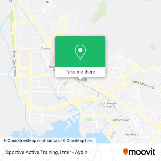 Sportive Active Training map