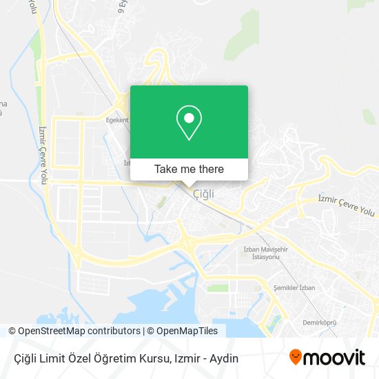 Çiğli Limit Özel Öğretim Kursu map