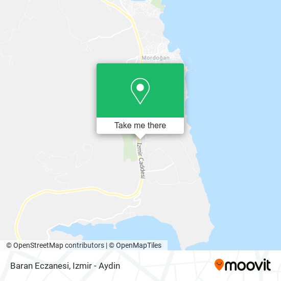 Baran Eczanesi map