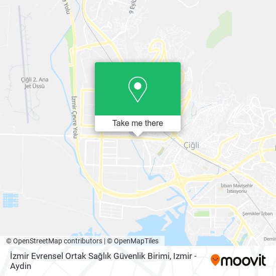 İzmir Evrensel Ortak Sağlık Güvenlik Birimi map