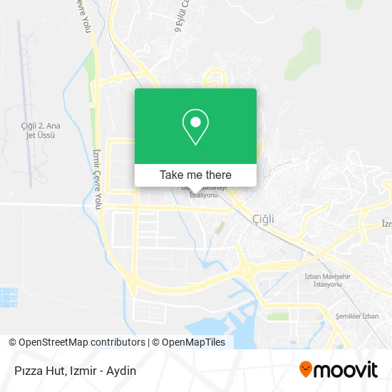 Pızza Hut map