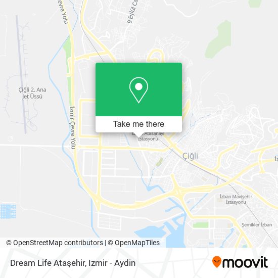 Dream Life Ataşehir map