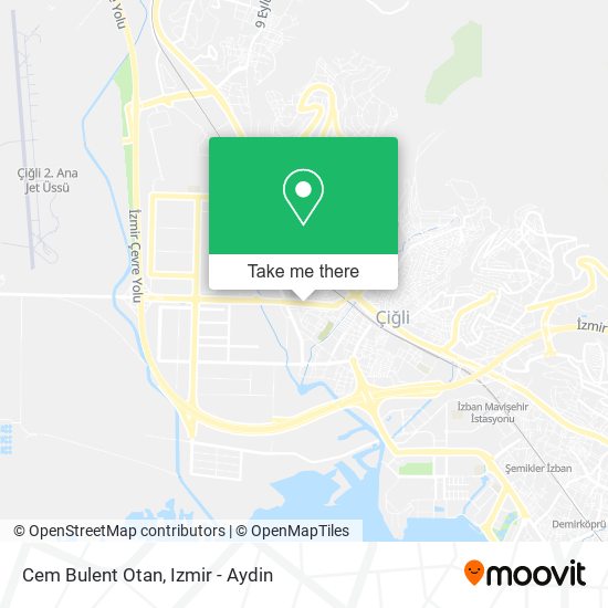 Cem Bulent Otan map