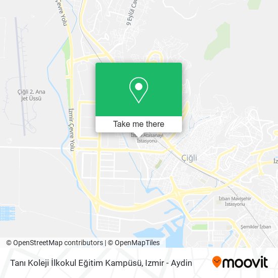 Tanı Koleji İlkokul Eğitim Kampüsü map