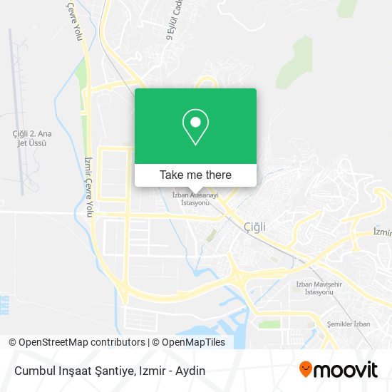 Cumbul Inşaat Şantiye map