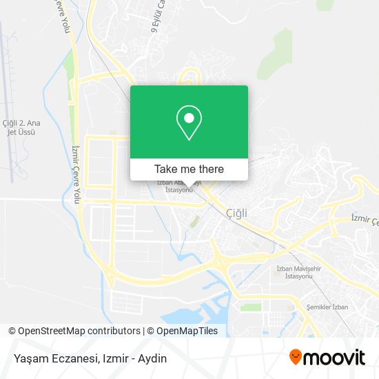 Yaşam Eczanesi map