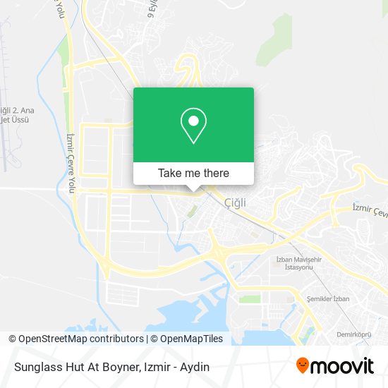 Sunglass Hut At Boyner map