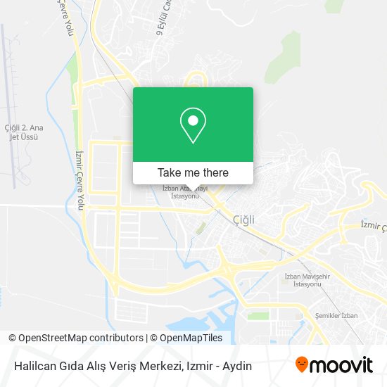 Halilcan Gıda Alış Veriş Merkezi map