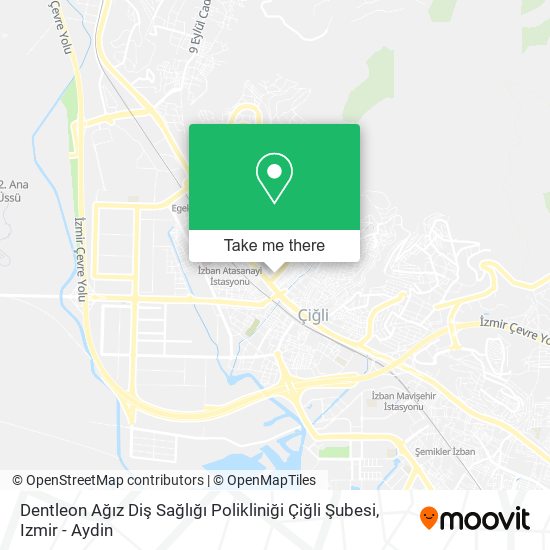 Dentleon Ağız Diş Sağlığı Polikliniği Çiğli Şubesi map