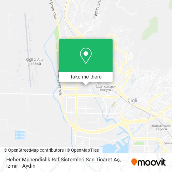 Heber Mühendislik Raf Sistemleri San Ticaret Aş map