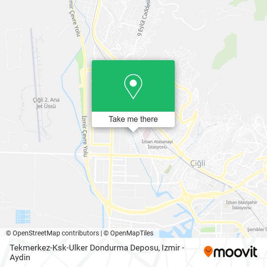 Tekmerkez-Ksk-Ulker Dondurma Deposu map