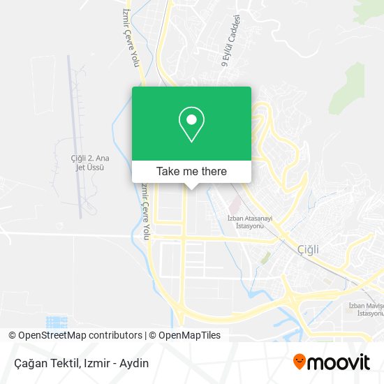 Çağan Tektil map