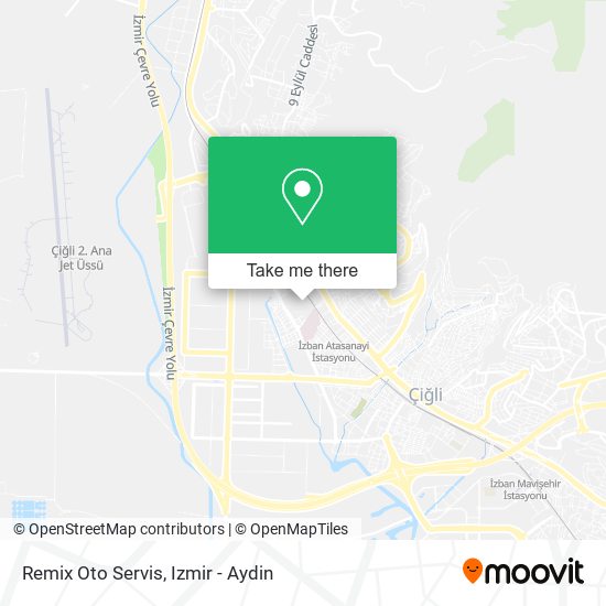 Remix Oto Servis map