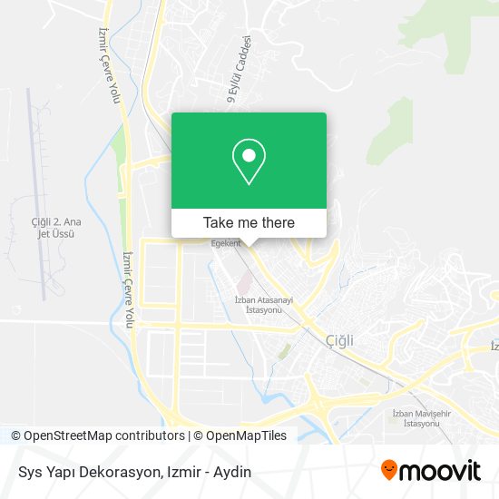 Sys Yapı Dekorasyon map