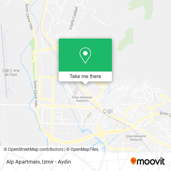 Alp Apartmanı map