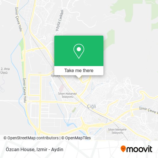Özcan House map