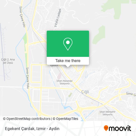 Egekent Çardak map