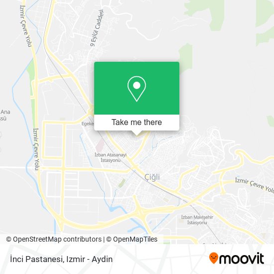 İnci Pastanesi map