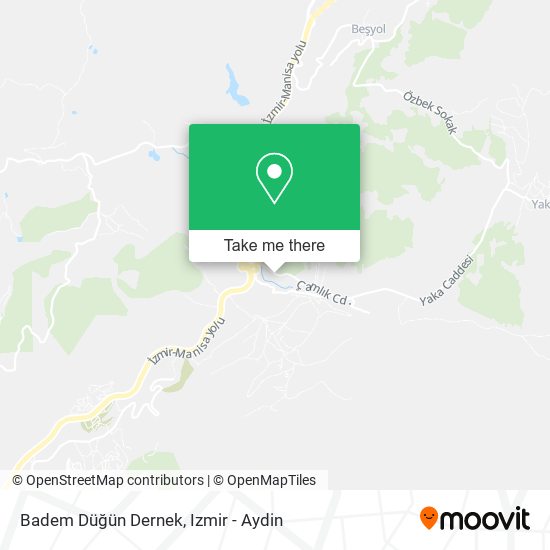 Badem Düğün Dernek map