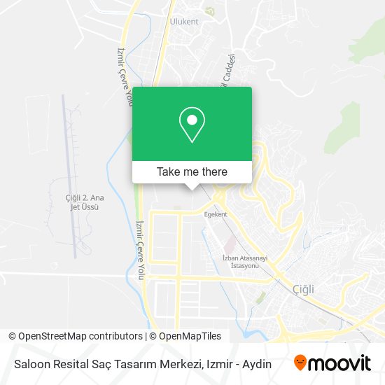 Saloon Resital Saç Tasarım Merkezi map