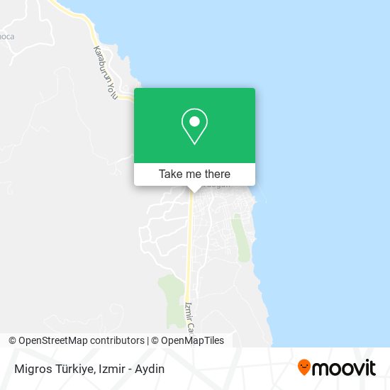 Migros Türkiye map