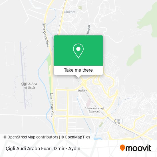 Çiğli Audi Araba Fuari map