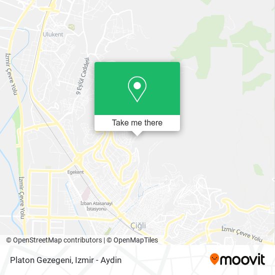 Platon Gezegeni map