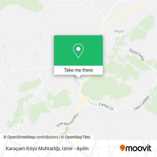 Karaçam Köyü Muhtarlığı map