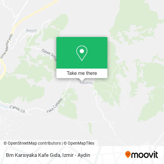 Bm Karsıyaka Kafe Gıda map