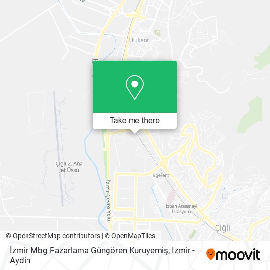 İzmir Mbg Pazarlama Güngören Kuruyemiş map
