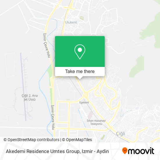 Akedemi Residence Umtes Group map