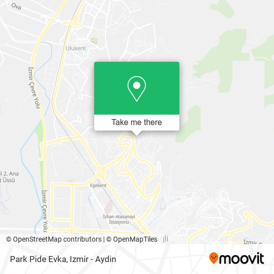 Park Pide Evka map