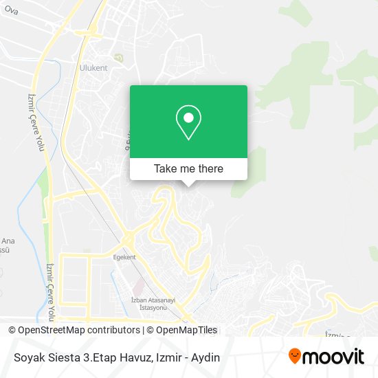 Soyak Siesta 3.Etap Havuz map