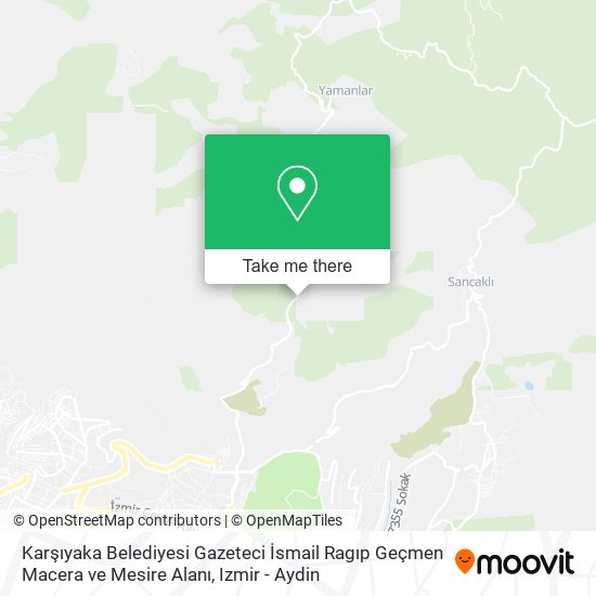 Karşıyaka Belediyesi Gazeteci İsmail Ragıp Geçmen Macera ve Mesire Alanı map
