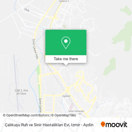 Çalıkuşu Ruh ve Sinir Hastalıkları Evi map