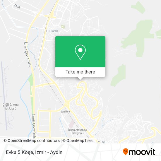 Evka 5 Köşe map