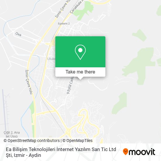 Ea Bilişim Teknolojileri İnternet Yazılım San Tic Ltd Şti map