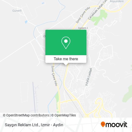Saygın Reklam Ltd. map