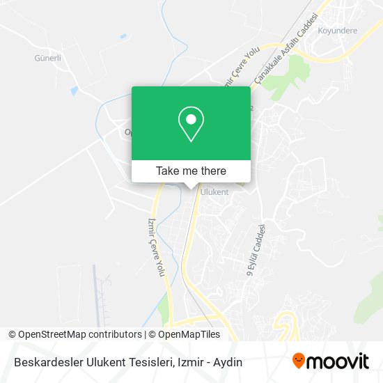 Beskardesler Ulukent Tesisleri map