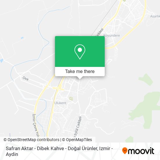 Safran Aktar - Dibek Kahve - Doğal Ürünler map