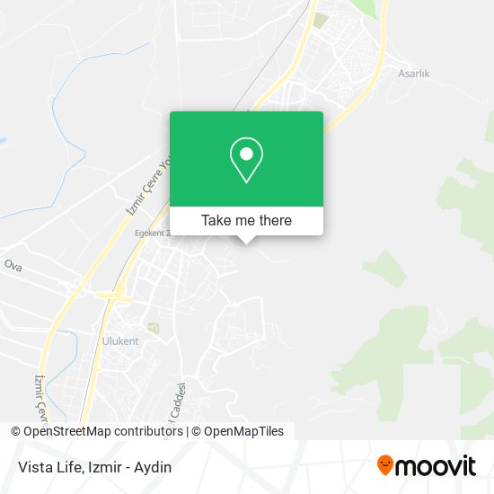 Vista Life map