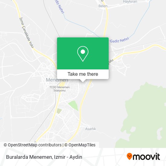 Buralarda Menemen map