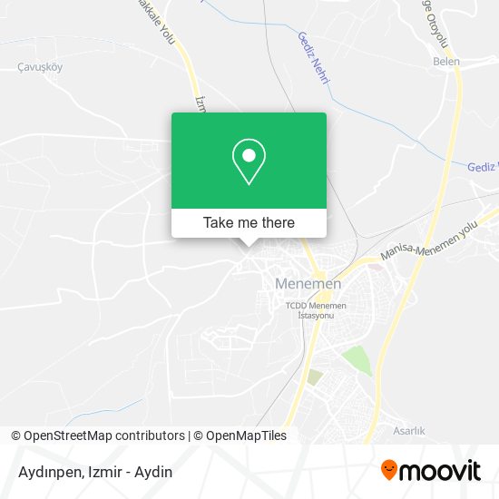 Aydınpen map