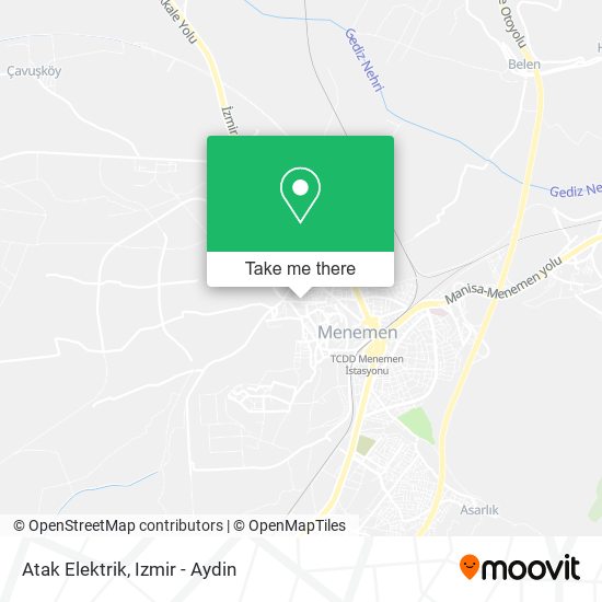 Atak Elektrik map