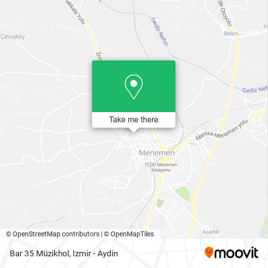 Bar 35 Müzikhol map