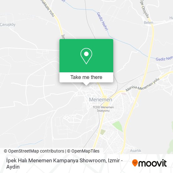 İpek Halı Menemen Kampanya Showroom map