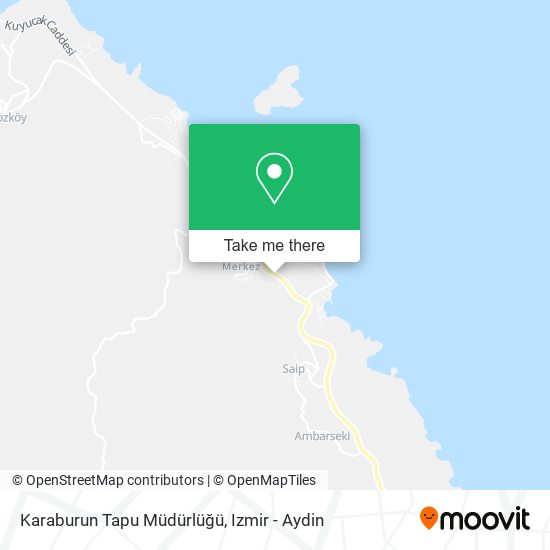 Karaburun Tapu Müdürlüğü map