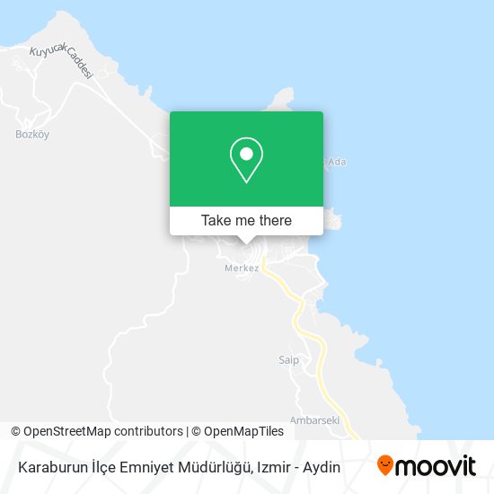 Karaburun İlçe Emniyet Müdürlüğü map