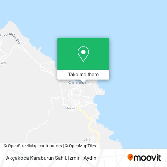 Akçakoca Karaburun Sahil map