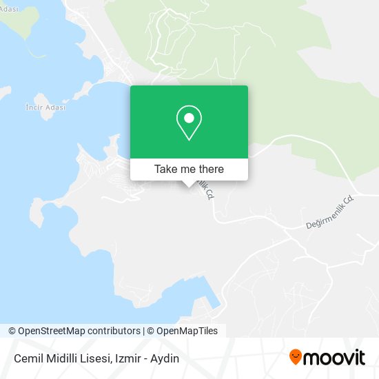 Cemil Midilli Lisesi map